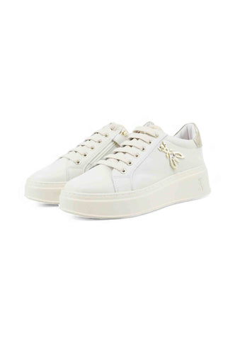 PATRIZIA PEPE Sneakers Donna Beige Oro PJ903.02-AI26