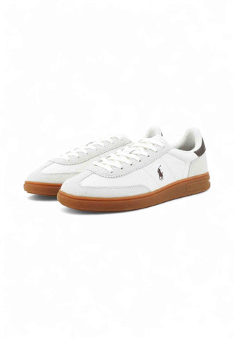 POLO RALPH LAUREN Sneakers Bianco Marrone 809973701008-AI26