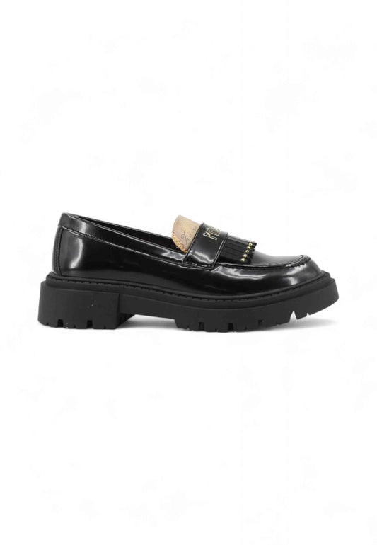 ALVIERO MARTINI Mocassini Donna Nero Frange 23011453-AI26-X550