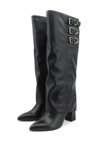 GUESS Stivali Tacco Donna Nero FLFGARELE11-AI26-BLACK
