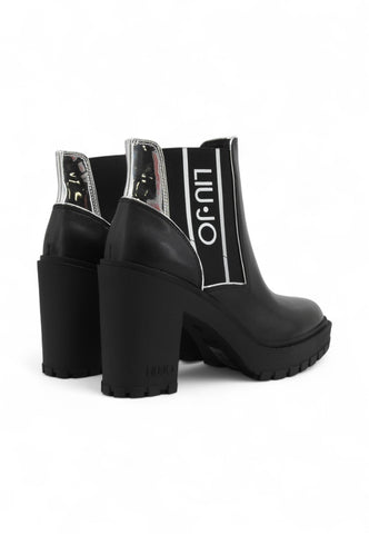 LIU JO Stivaletti Tacco Donna Nero SF5073PX24122222-AI26