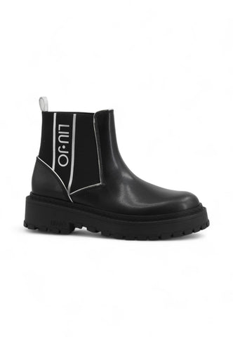 LIU JO Stivaletti Donna Nero Argento SF5063PX24122222-AI26