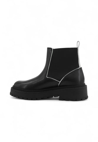 LIU JO Stivaletti Donna Nero Argento SF5063PX24122222-AI26