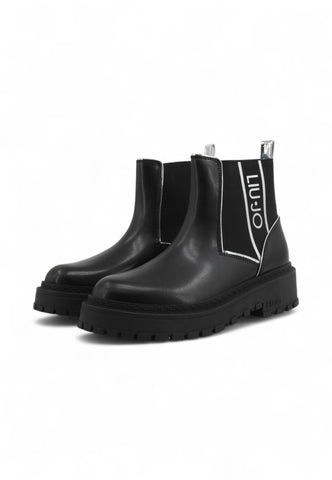LIU JO Stivaletti Donna Nero Argento SF5063PX24122222-AI26