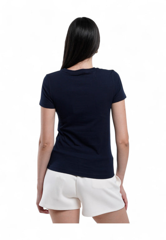 GUESS T-Shirt Donna Blu Bianco W4YI01J1314-AI26-A71W