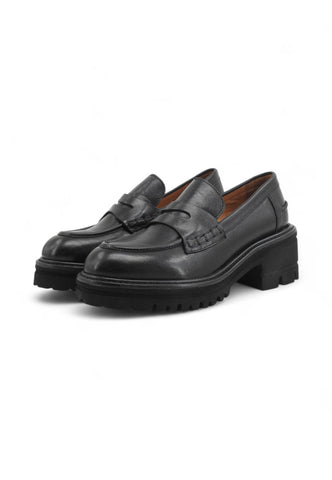 CAFE NOIR Mocassini Tacco Donna Nero C1GA1025-AI26-N001