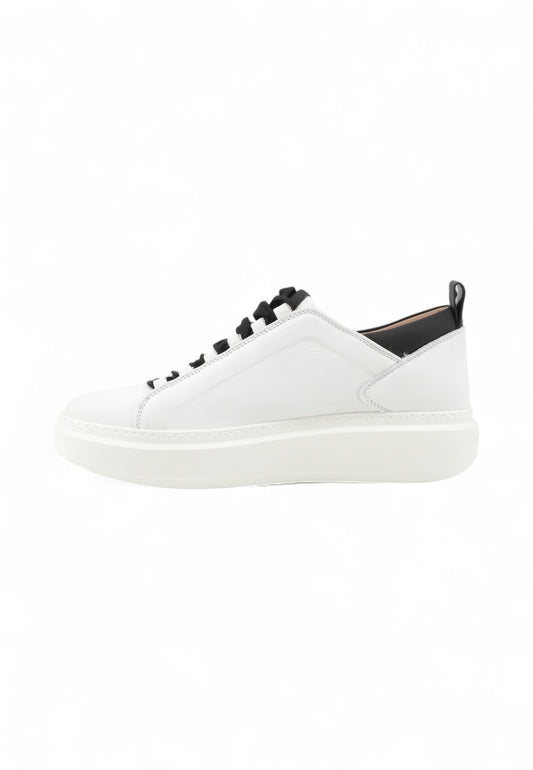 ALEXANDER SMITH Sneakers Uomo Bianco Nero ASBCWYM-2267-WBK-AI26