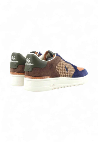 POLO RALPH LAUREN Sneakers Uomo Blu Marrone 809973703001-AI26
