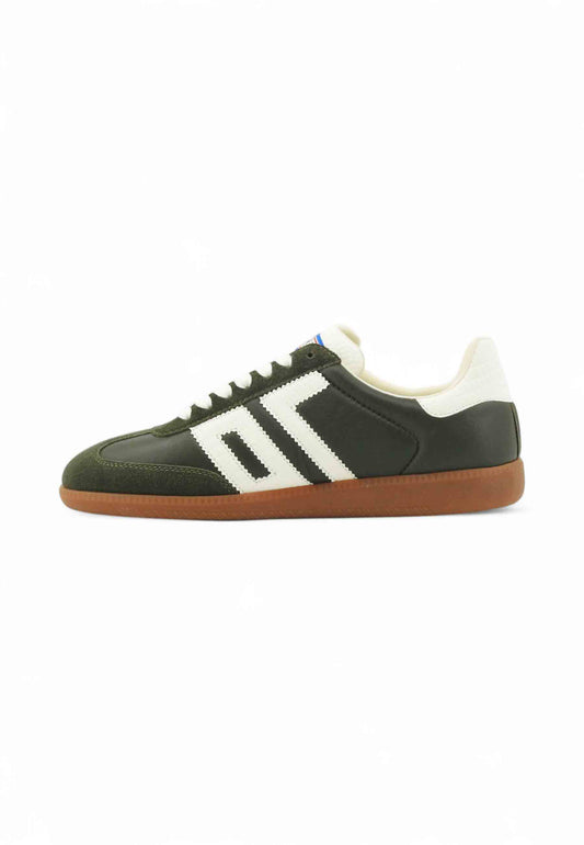 BACK70 Sneakers Uomo Verde Bianco 108006-000047-AI26