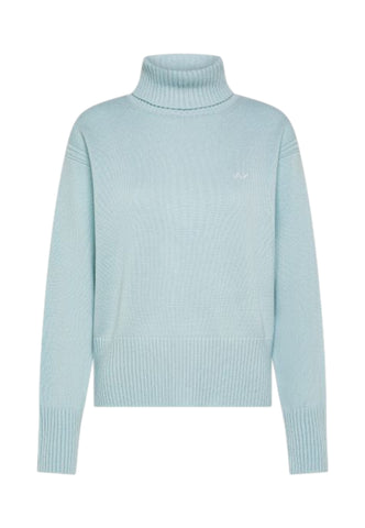 SUN68 Maglione Dolcevita Donna Azzurro K45210-AI26-94