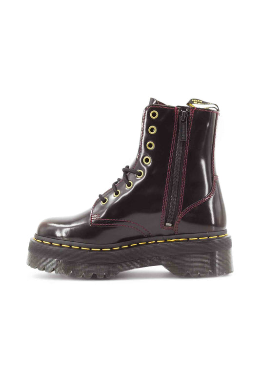 DR. MARTENS Anfibi Donna Nero Bordeaux 24764600-AI26