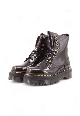 DR. MARTENS Anfibi Donna Nero Bordeaux 24764600-AI26
