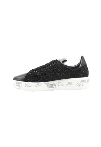 PREMIATA Sneakers Donna Nero Strass BELLE-AI26-VAR 7813