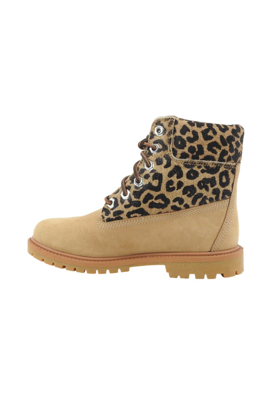 TIMBERLAND Anfibi Donna Animalier Beige Nero TB0A5M5NEN31-AI26