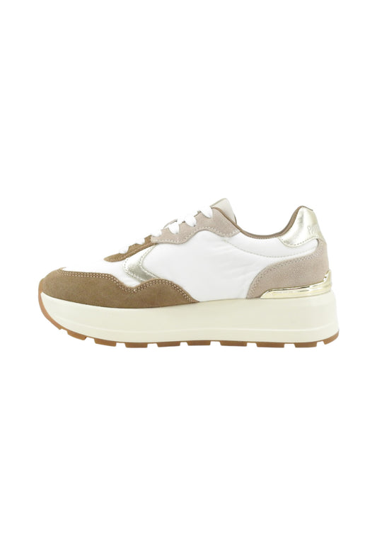 PATRIZIA PEPE Sneakers Donna Marrone Beige Bianco PJ919.24-AI26