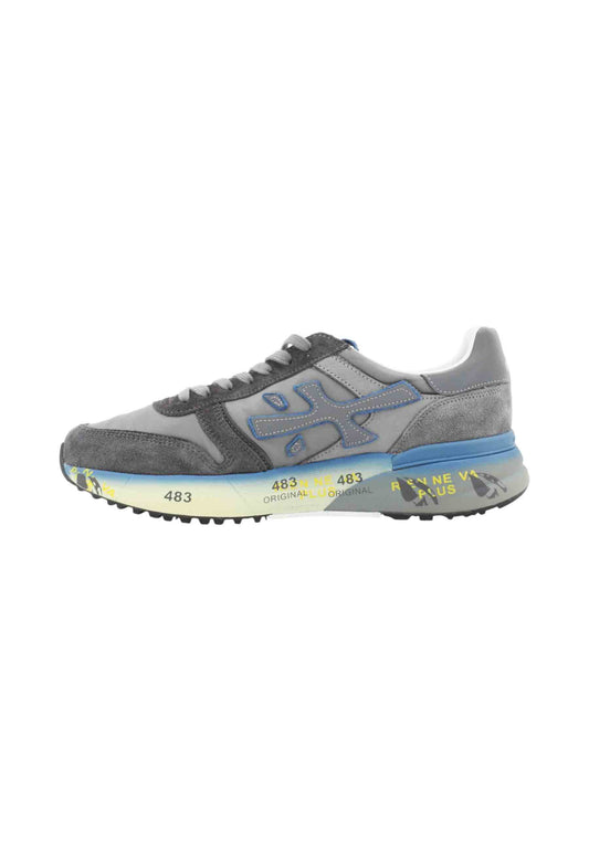 PREMIATA Sneakers Uomo Grigio Azzurro MICK-AI26-VAR 7865