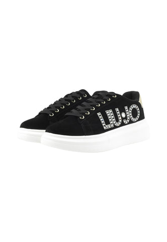LIU JO Sneakers Donna Nero Strass BF5059PX002S1189-AI26