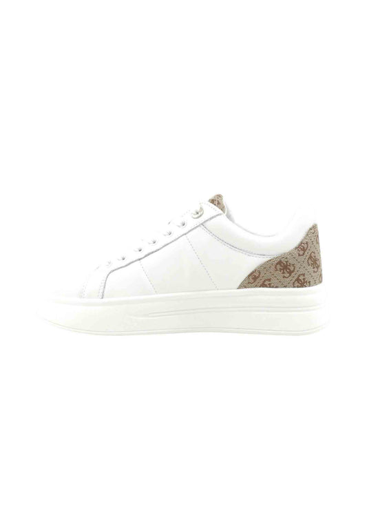 GUESS Sneakers Donna Bianco Marrone FLFWLLFAL12-AI26-BEIBR