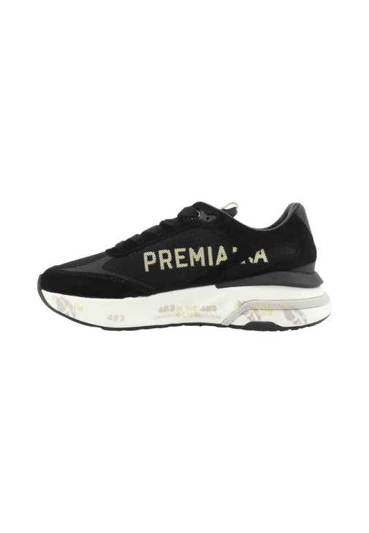 PREMIATA Sneakers Donna Nero Oro MOERUND-AI26-VAR 7799