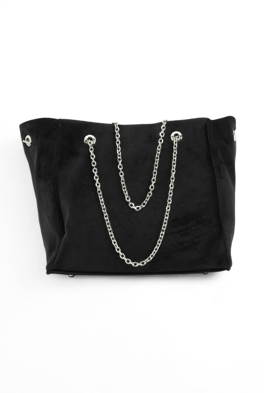 JUICY COUTURE Borsa Shopper Donna Nero Strass BIJQL8935WPO000-AI26-000