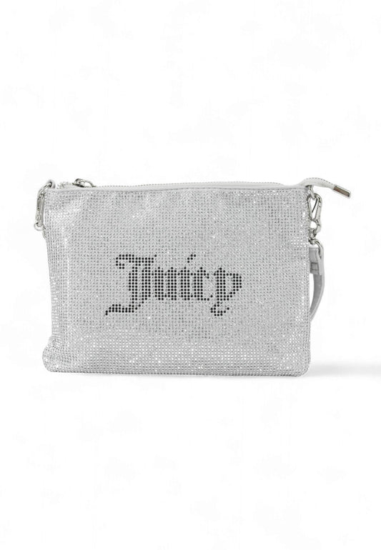 JUICY COUTURE Borsa Pochette Donna Argento Strass BEJ1M8782WPO902-AI26-902