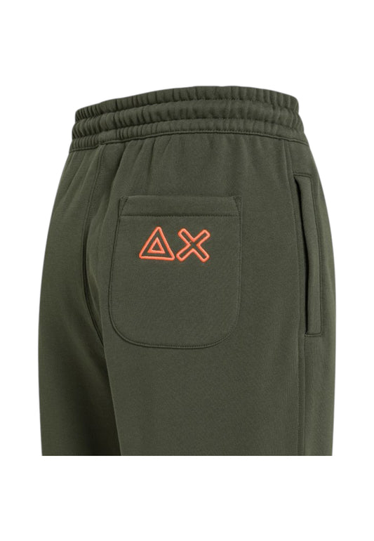 SUN68 Pantaloni Tuta Uomo Verde F45150-AI26-74