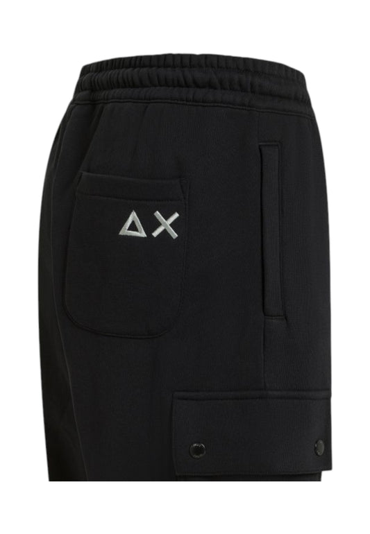 SUN68 Pantaloni Tuta Uomo Nero F45141-AI26-11
