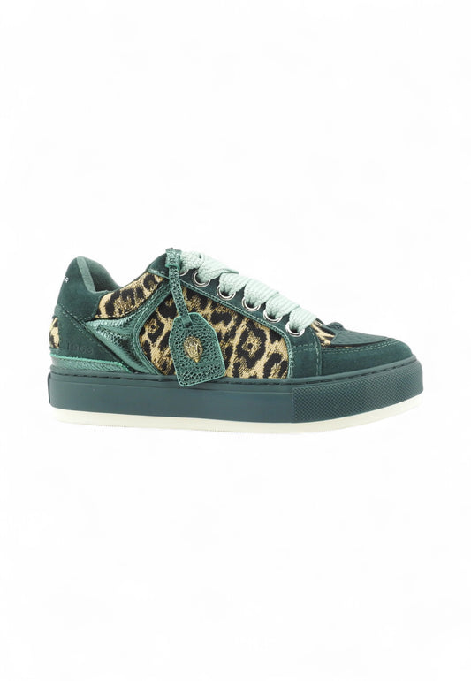 KURT GEIGER Sneakers Donna Verde Animalier 493375289-AI26