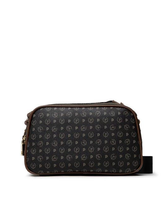 POLLINI Borsa Tracolla Donna Nero Marrone TE8467PP0DQ1100D-AI26