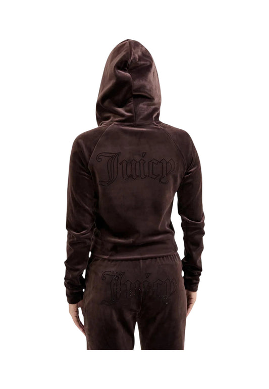 JUICY COUTURE Felpa Donna Marrone VIJH70698WPFJB7-AI26-JB7