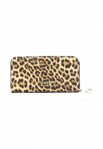 ERMANNO SCERVINO Portafogli Donna Animalier Nero Beige 12600389-AI26-3203