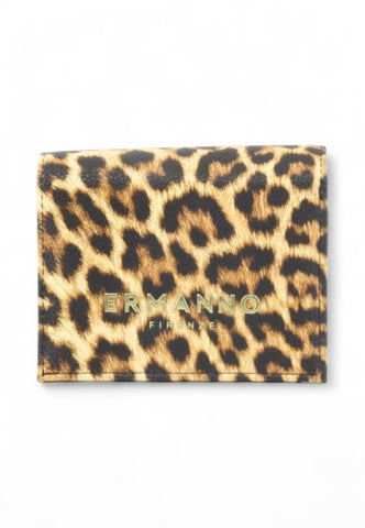 ERMANNO SCERVINO Portafogli Donna Animalier Beige Nero 12600390-AI26-3203