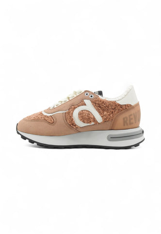 DUUO Sneakers Donna Marrone Bianco D124094-AI26