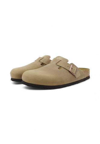 BIRKENSTOCK Ciabatte Boston Bs NF Beige 0960813-AI26