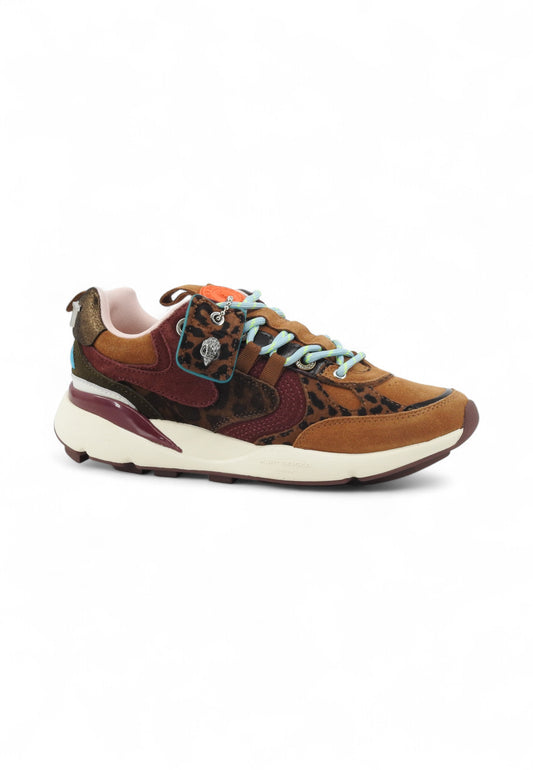 KURT GEIGER Sneakers Donna Marrone Viola Multicolore 5064339619-AI26