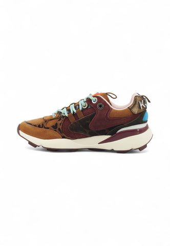 KURT GEIGER Sneakers Donna Marrone Viola Multicolore 5064339619-AI26