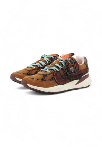 KURT GEIGER Sneakers Donna Marrone Viola Multicolore 5064339619-AI26