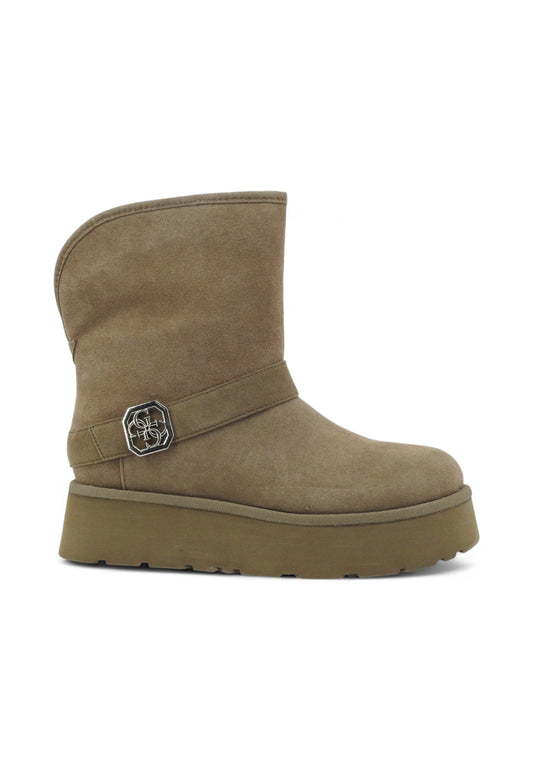 GUESS Stivaletti Donna Marrone FLFDOLESU10-AI26-GREEN