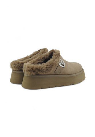 GUESS Ciabatte Sabot Donna Marrone FLFDOCESU06-AI26-GREEN