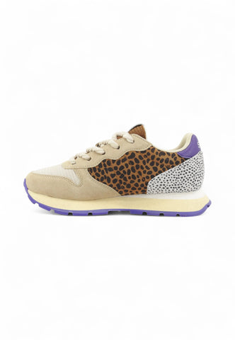 SUN68 Sneakers Donna Beige Viola Z45208-AI26-31