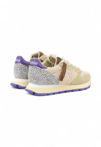 SUN68 Sneakers Donna Beige Viola Z45208-AI26-31