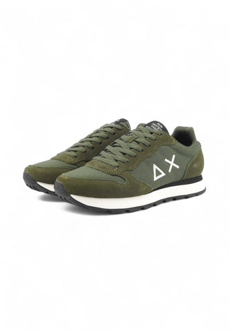 SUN68 Sneakers Uomo Verde Bianco Z45101-AI26-74