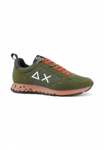SUN68 Sneakers Uomo Verde Arancione Z45104-AI26-74