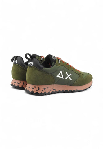 SUN68 Sneakers Uomo Verde Arancione Z45104-AI26-74