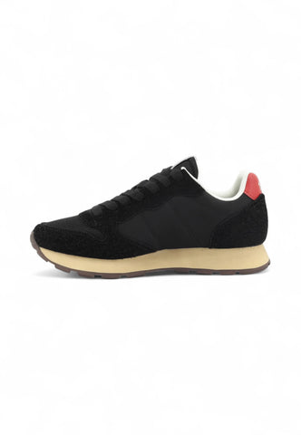 SUN68 Sneakers Uomo Nero Rosso Z45105-AI26-11