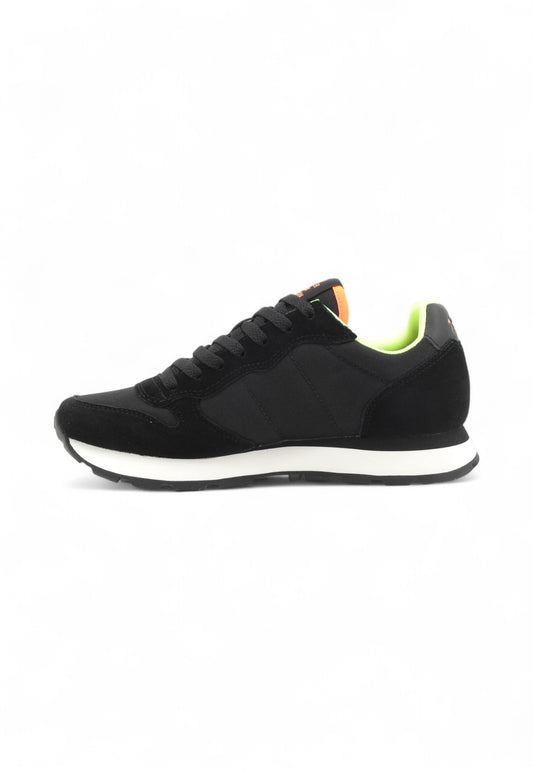SUN68 Sneakers Uomo Nero Arancione Z45102-AI26-11