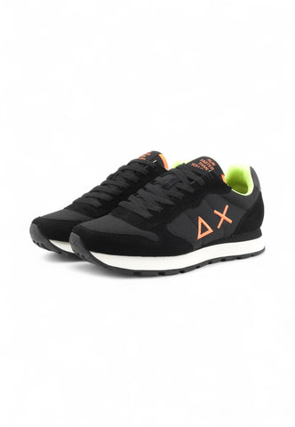 SUN68 Sneakers Uomo Nero Arancione Z45102-AI26-11