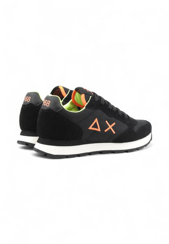 SUN68 Sneakers Uomo Nero Arancione Z45102-AI26-11