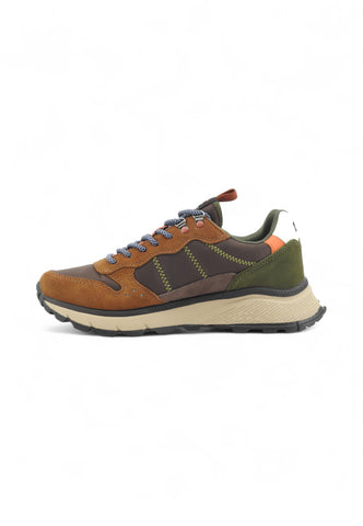 SUN68 Sneakers Uomo Marrone Verde Z45130-AI26-08