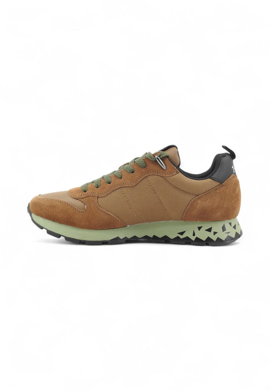 SUN68 Sneakers Uomo Marrone Verde Z45104-AI26-93